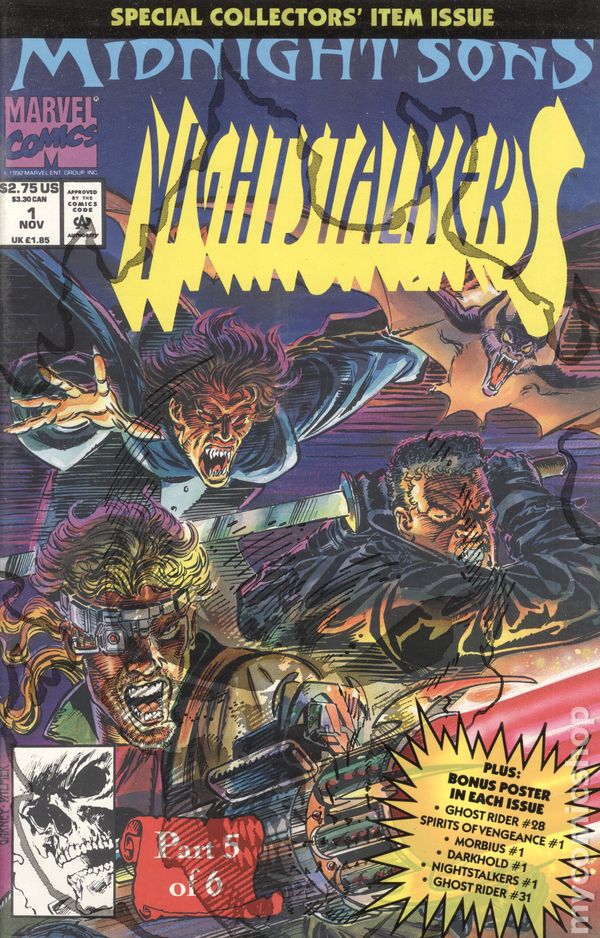 Nightstalkers Volume 1 # 1 Polybagged