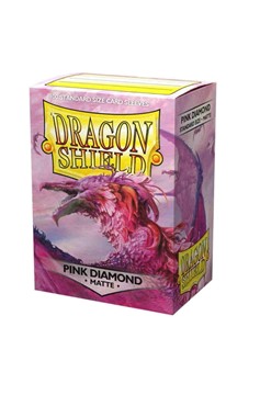 Dragon Shields (100) Matte Pink Diamond