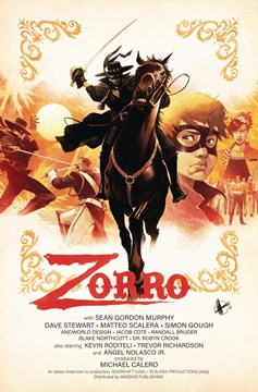 Zorro Man of the Dead #1 Cover C Scalera Movie Poster Homage (Mature) (Of 4)