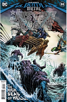 Justice League #55 Cover A Liam Sharp (Dark Nights Death Metal) (2018)