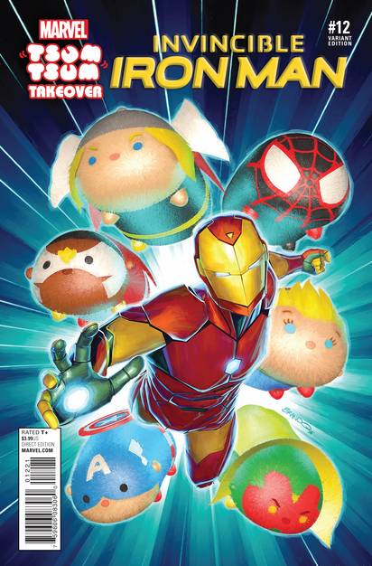 Invincible Iron Man #12 Peterson Tsum Tsum Variant (2015)