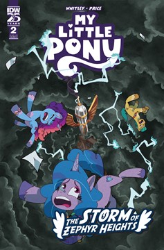 My Little Pony The Storm of Zephyr Heights #2 Cover B Fonseca