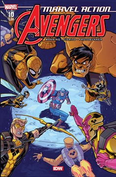 Marvel Action Avengers #10 2nd Printing