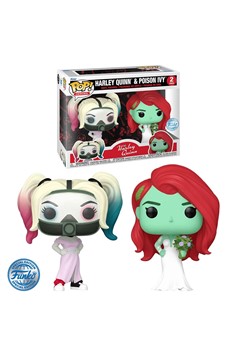 Harley Quinn And Poison Ivy Wedding Funko Pop! Vinyl Figure 2-Pack - Entertainment Earth Exclusive