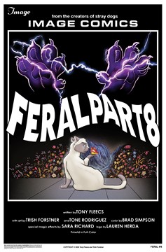 Feral #8 Cover B Tony Fleecs & Trish Forstner Homage Variant