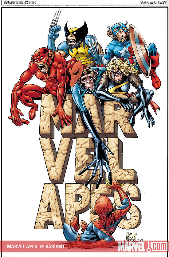 Marvel Apes #2 (Jimenez Variant) (2008)