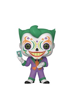 Pop Heroes Dia De Los DC Joker Vinyl Figure
