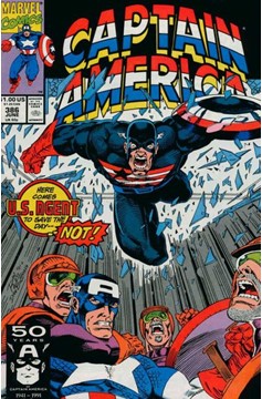 Captain America #386 [Direct]-Fine (5.5 – 7)