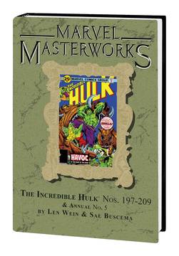 Marvel Masterworks Incredible Hulk Hardcover Volume 12 Direct Market Variant 263