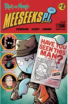 Rick and Morty Meeseeks P.I. #2 Cover A Fred C Stresing (Mature) (Of 3)
