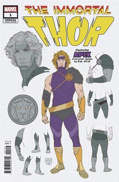 Immortal Thor Annual #1 R.B. Silva Design 1 for 10 Incentive Variant (Infinity Watch)