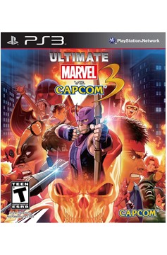 Playstation 3 Ps3 Ultimate Marvel Vs Capcom 3