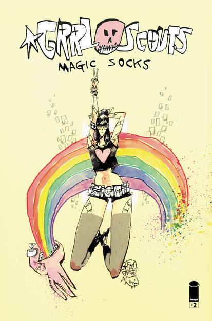 Grrl Scouts Magic Socks #2 Cover C Pride Month Variant