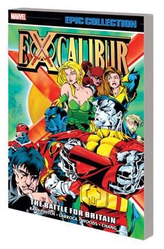 Excalibur Epic Collection Graphic Novel Volume 8 Battle For Britain