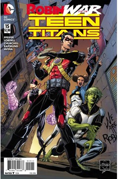 Teen Titans #15 (Robin War)