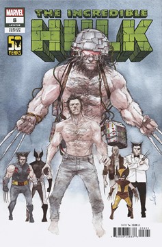 Incredible Hulk #8 Dustin Nguyen Wolverine Wolverine Wolverine Variant