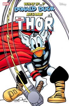 Marvel & Disney What If...? Donald Duck Became Thor #1 Walt Simonson Variant