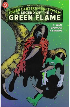 Green Lantern Superman Legends of the Green Flame