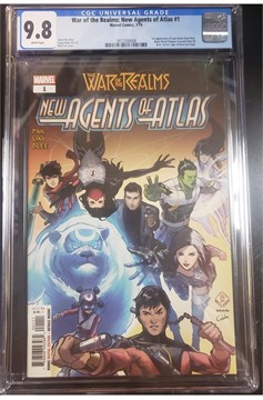 War of The Realms: New Agents of Atlas #1 Cgc 9.8