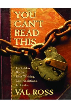 You Can'T Read This (Hardcover Book)
