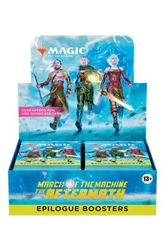 Magic The Gathering TCG: March of the Machine Aftermath Epilogue Booster Display (24Ct)