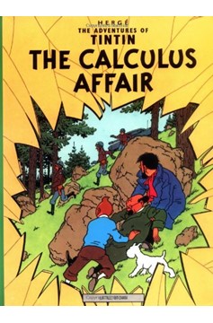 Adventures of Tintin Graphic Novel the Calculus Affair