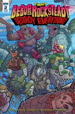 Teenage Mutant Ninja Turtles Bebop & Rocksteady Destroy Everything #2