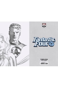 Fantastic Four #24 Mr Fantastic Timeless Virgin Sketch Variant (2018)