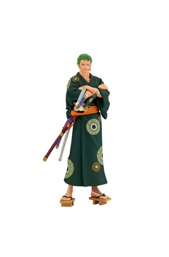 One Piece Grandline Wanokuni Roronoa Zoro Yukata Deluxe Figure