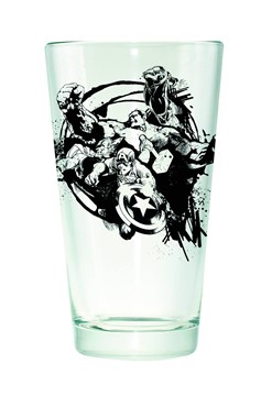 Avengers Circle Pint Glass