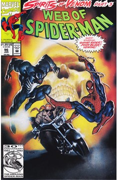 Web of Spider-Man #96 [Direct]-Fine (5.5 – 7)