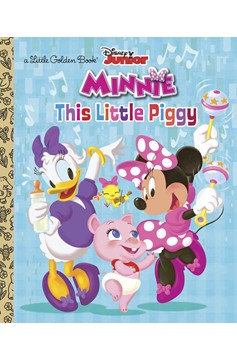 Little Golden Book This Little Piggy (Disney Junior Minnie's Bow-Toons)
