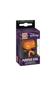 Pocket Pop Nightmare Before Christmas 30th Pumpkin King Keychain
