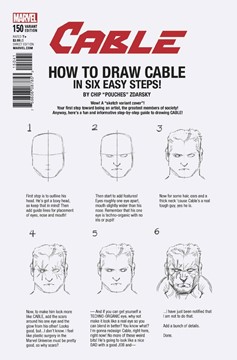 Cable #150 Zdarsky How To Draw Variant Legacy (2016)