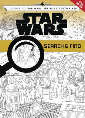 Journey To Star Wars Rise of Skywalker Search And Find Hardcover