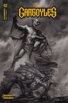 Gargoyles #2 Cover Y 10 Copy Last Call Incentive Parrillo Black & White (2022)
