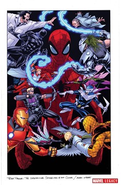 Peter Parker Spectacular Spider-Man #300 Kubert Variant Leg