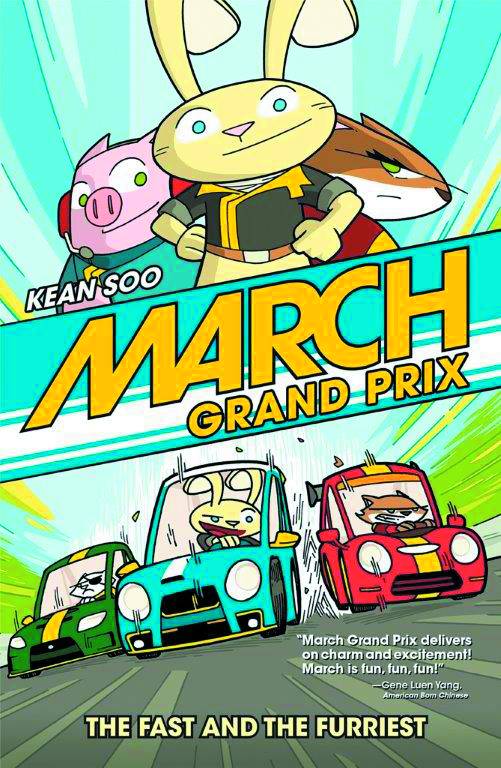 March Grand Prix Complete Graphic Novel Fast & Furriest