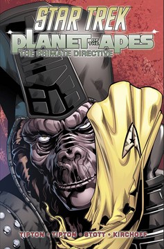 Star Trek Planet of the Apes Graphic Novel Primate Directive