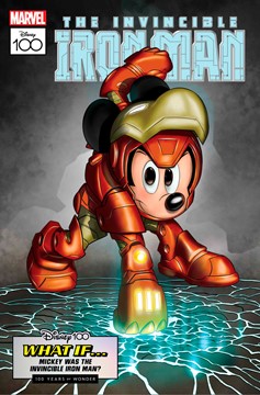 Amazing Spider-Man #27 Claudio Sciarrone Disney100 Invincible Iron Man Variant