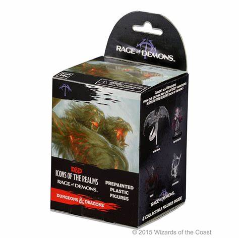 Dungeons & Dragons Icons of The Realms Rage of Demons Booster Pack