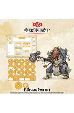 Dungeons & Dragons Cleric Token Set