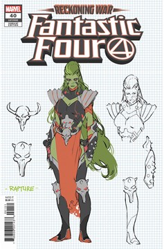Fantastic Four #40 Silva Concept Art Variant (2018)