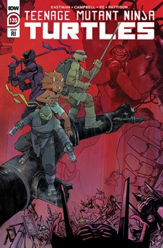 Teenage Mutant Ninja Turtles Ongoing #135 Cover C 1 for 10 Incentive (2011)