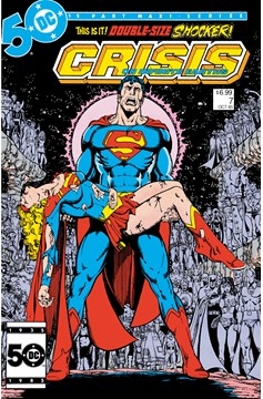 Crisis on Infinite Earth Facsimile Edition #7 Facsimile Edition Cover B George Perez Foil Variant