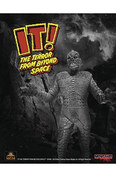 It Terror From Beyond Space Black & White 3-3/4 Inch Retro Action Figure