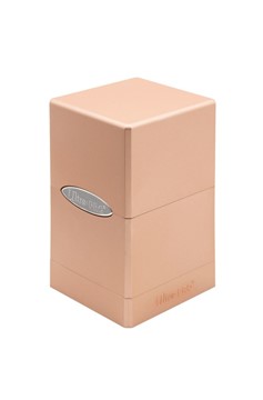 Ultra Pro Satin Tower Deck Box: 100+ Metallic - Rose Gold