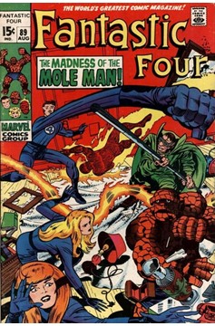 Fantastic Four #89 - Vf- 7.5