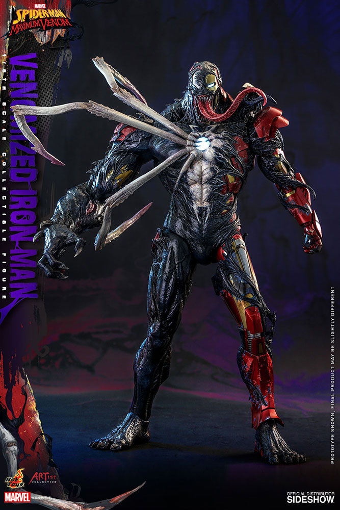 Venomized Iron Man (Special Edition) Maximum Venom Hot Toys