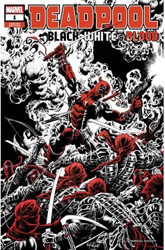 Deadpool Black White Blood #1 Hotz Variant (Of 5)